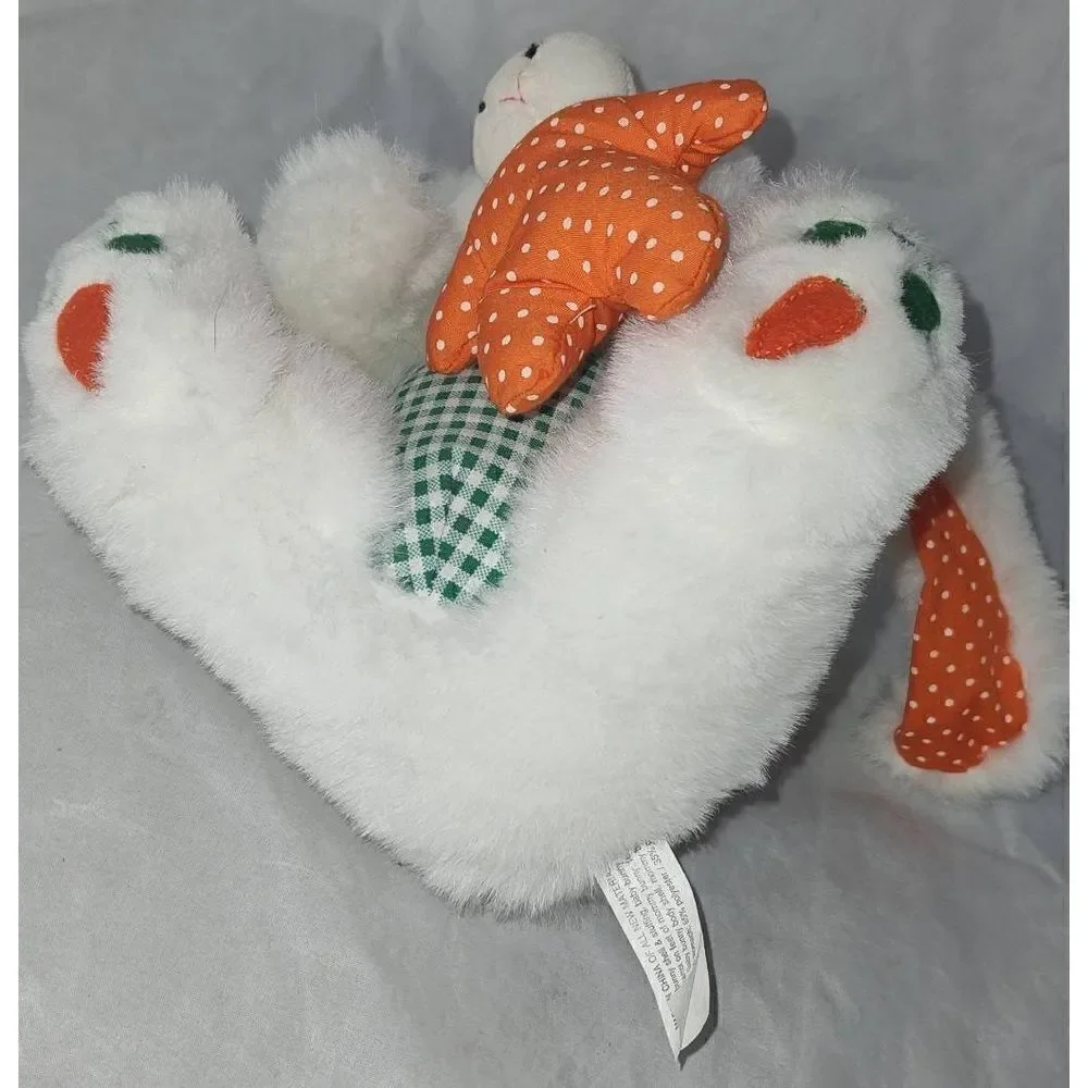 Avon Products Giggly Sounds Mommy Rabbit White Color w/Baby Bunny 9